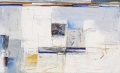 Marino Iotti, Paesaggio azzurro, 2015, olio su tela, cm. 80x130 