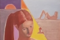 Mario Tozzi, Il dopobagno, 1961, olio su tela, cm. 80x54