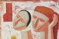 Mario Tozzi, Le amiche, 1966, olio su tela, cm. 83x59