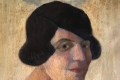 Mario Tozzi, Ritratti di famiglia III, 1920, olio su tela, cm. 47,5x35,5 