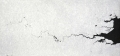 Massimiliano Galliani, Vita (Tamigi), 2018, inchiostro su carta cinese, cm 95x195