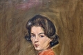 Nanda Tosi Truppi, Autoritratto, 1962, olio su tela, cm. 70x55