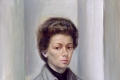 Nanda Tosi Truppi, Autoritratto in grigio, 1967, olio su tela, cm. 80x60
