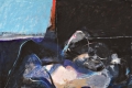 Omero Ettorre, Amplesso davanti alla finestra, 1993, olio su tavola, cm. 50x60