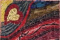 Barbara Giavelli, Il volo del cuore, 2017, mosaico in marmi, smalti veneziani di Murano e ori di Murano, cm. 20x20