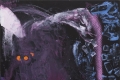 Caterina Silva, Agosto, acrilico, olio e pittura spray su lino, cm. 200x140