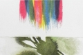 Davide Benati, Terrazze, 1996, acquatinta a colori, cm. 22x15