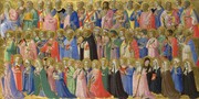 Beato Angelico, Pala di Fiesole, Predella, 1424-1425 circa, National Gallery, Londra