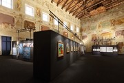 Installation view Ligabue, la figura ritrovata. 11 artisti contemporanei a confronto, Gualtieri, 2021. Ph. Fabio Fantini 