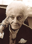 Rita Levi Montalcini, courtesy www.ritalevimontalcini.org