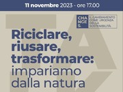 Riciclare, riusare, trasformare: impariamo dalla natura